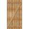 Ekena Millwork Joined Board-n-Batten Shutters w/Z-Bar, Rough Sawn Western Red Cedar, 32 1/4W x 62H, PR RBJ06Z32X062RWR - alternate 3